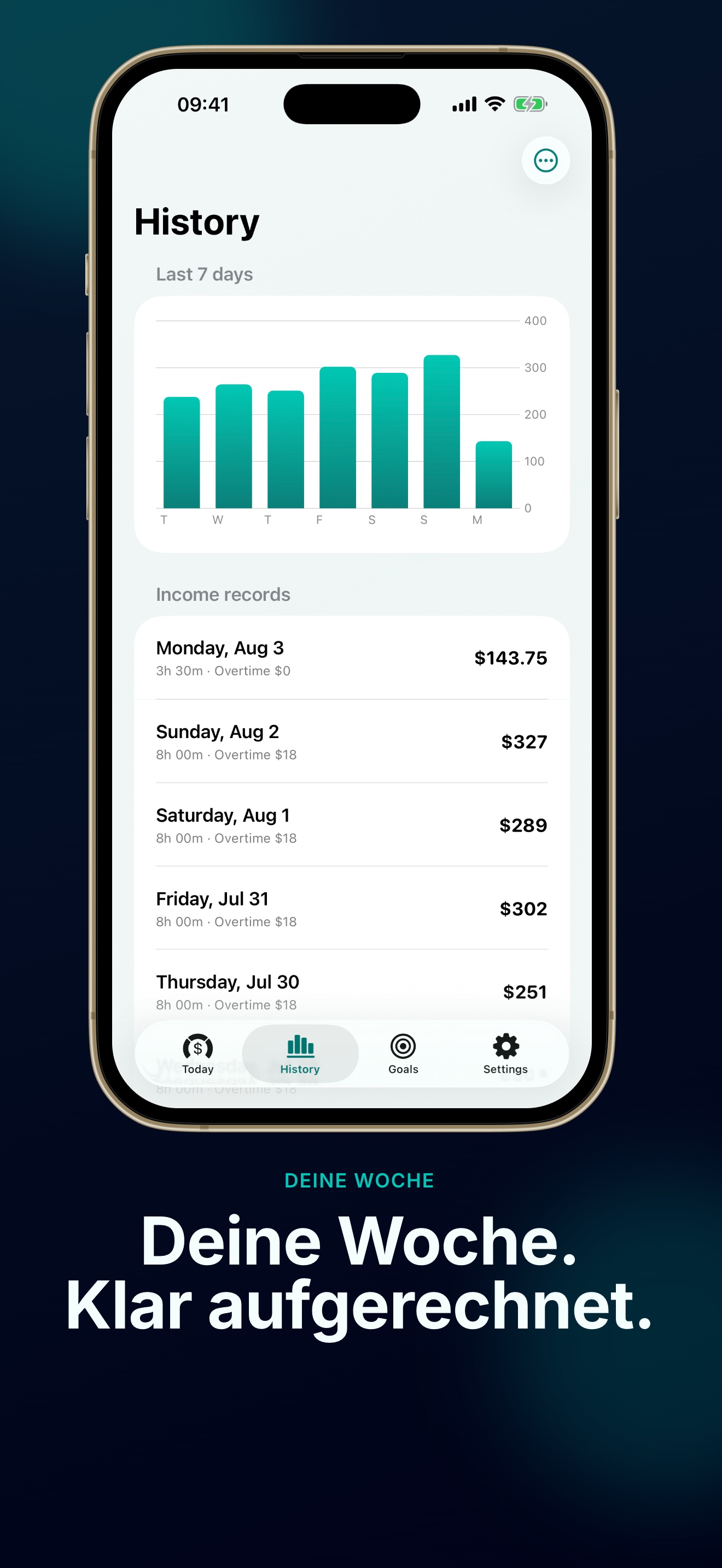 PayDay Clock: Salary Tracker App-Screenshot 4