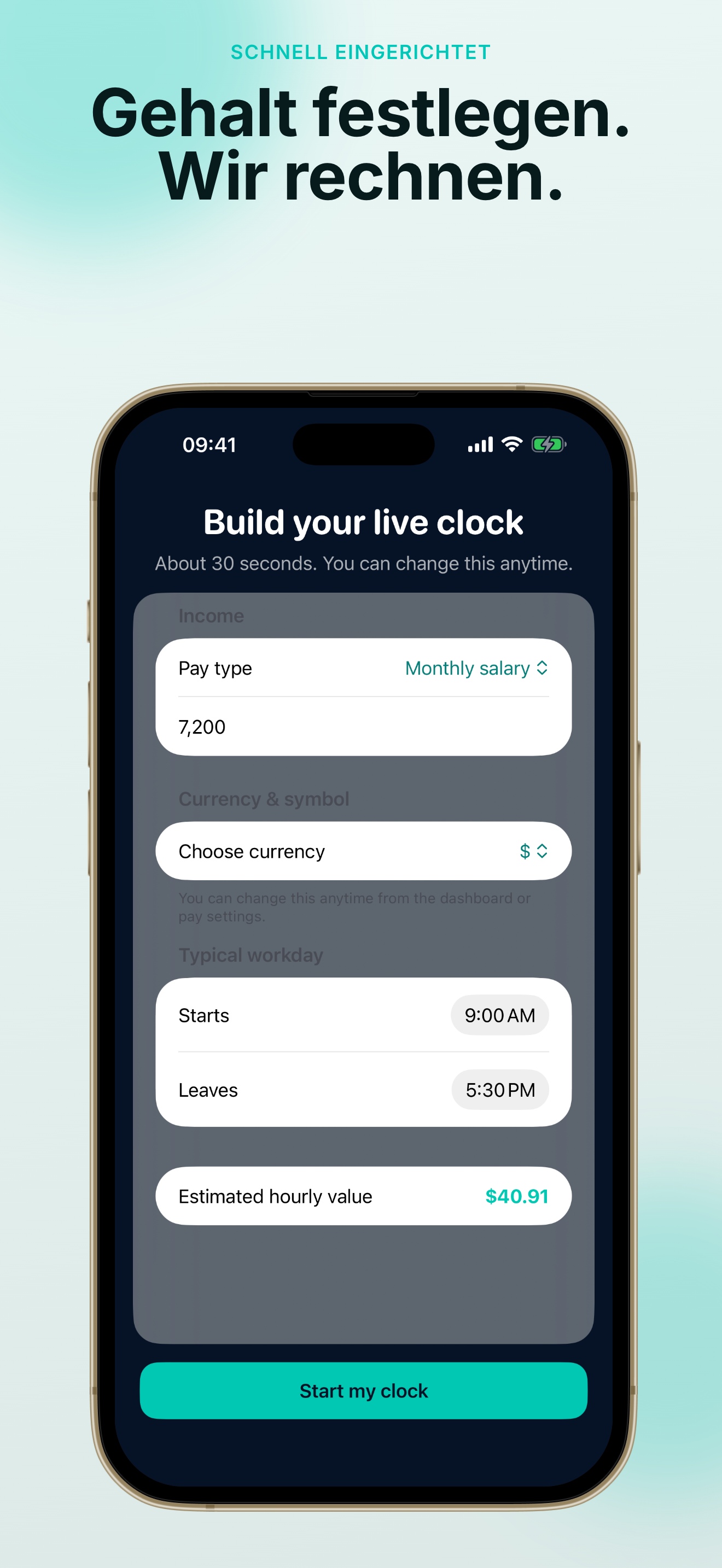 PayDay Clock: Salary Tracker App-Screenshot 5