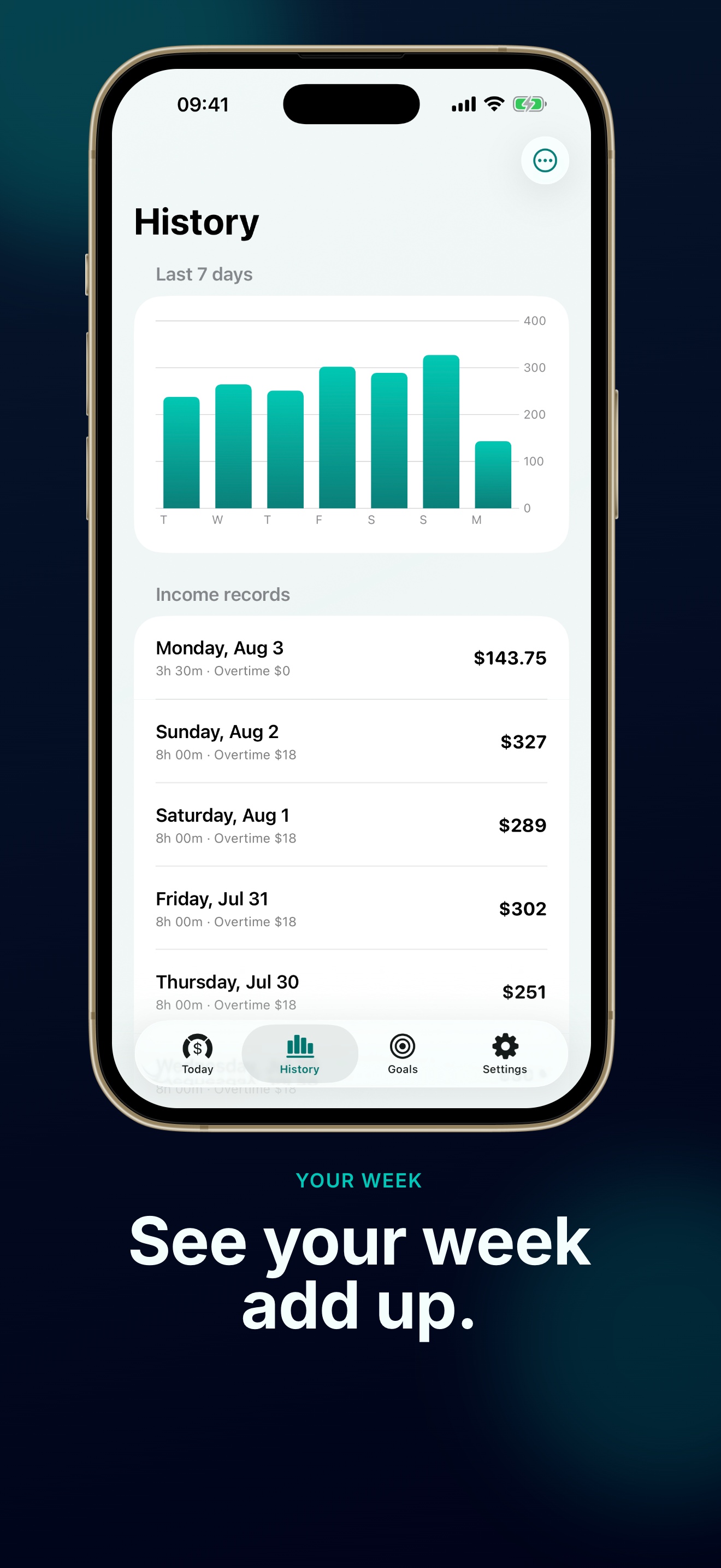 PayDay Clock: Salary Tracker app screenshot 4