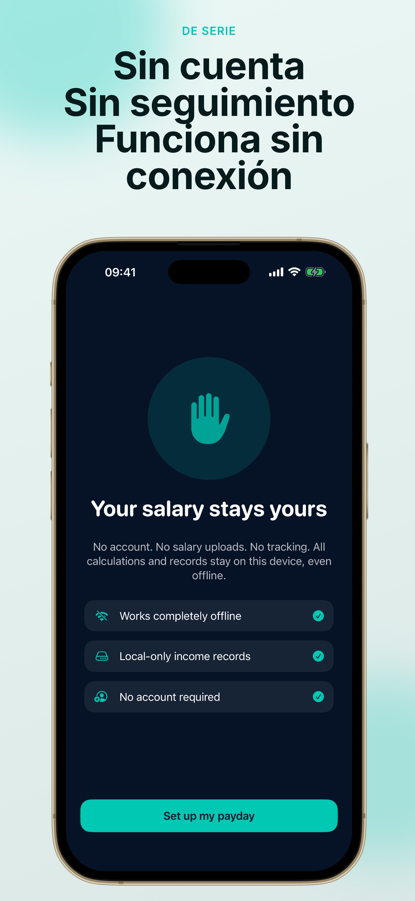 Captura de pantalla de la app PayDay Clock: Salary Tracker 7