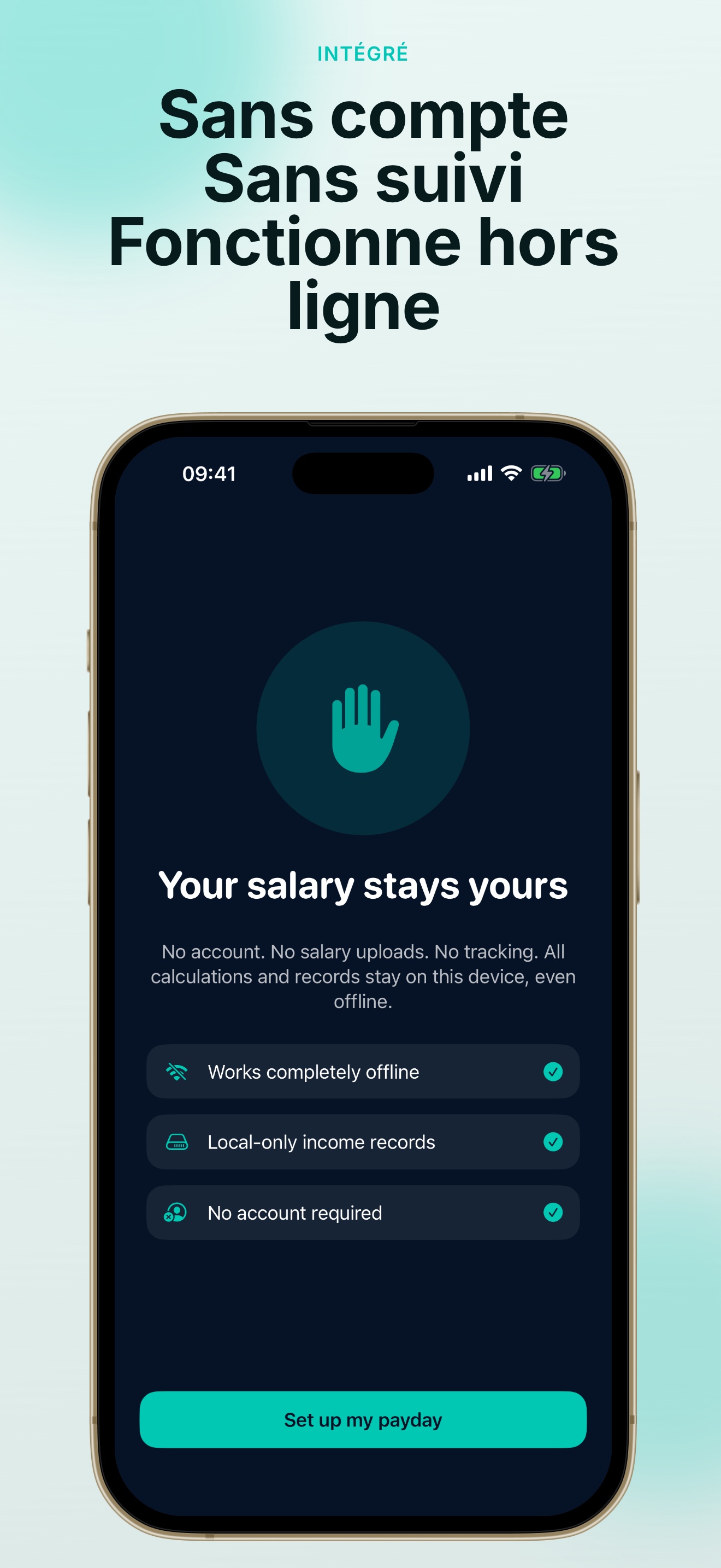 Capture d'écran de l'app PayDay Clock: Salary Tracker 7