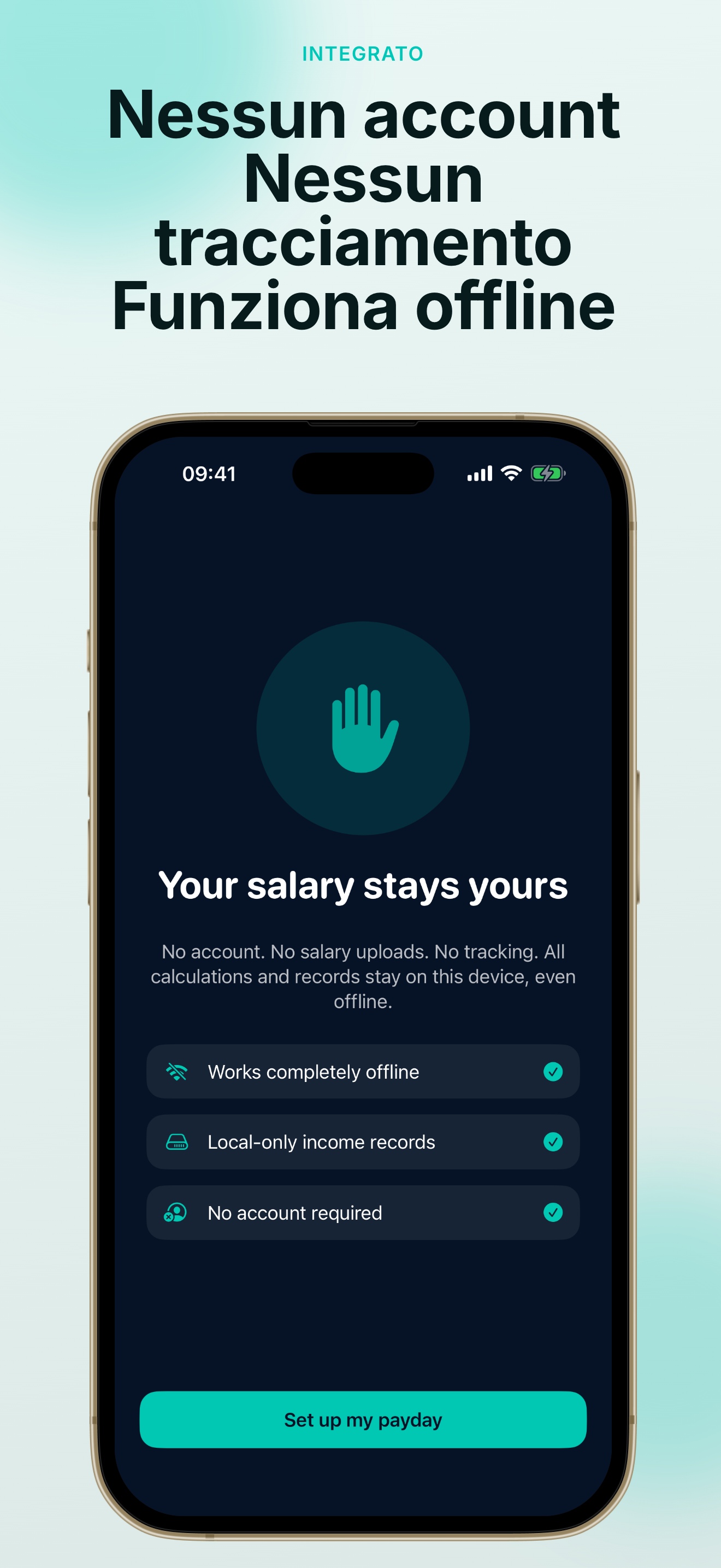 Screenshot dell'app PayDay Clock: Salary Tracker 7