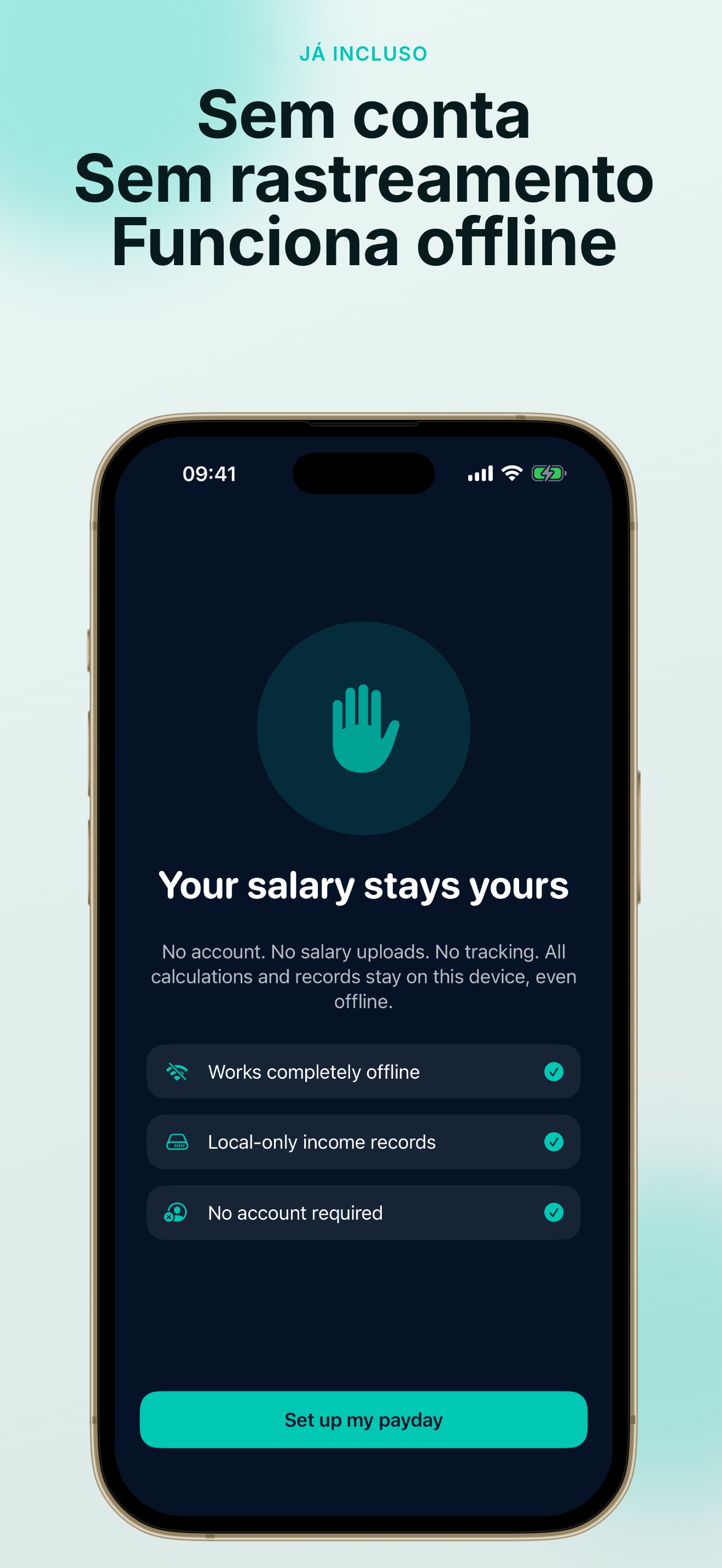 Captura de tela do app PayDay Clock: Salary Tracker 7