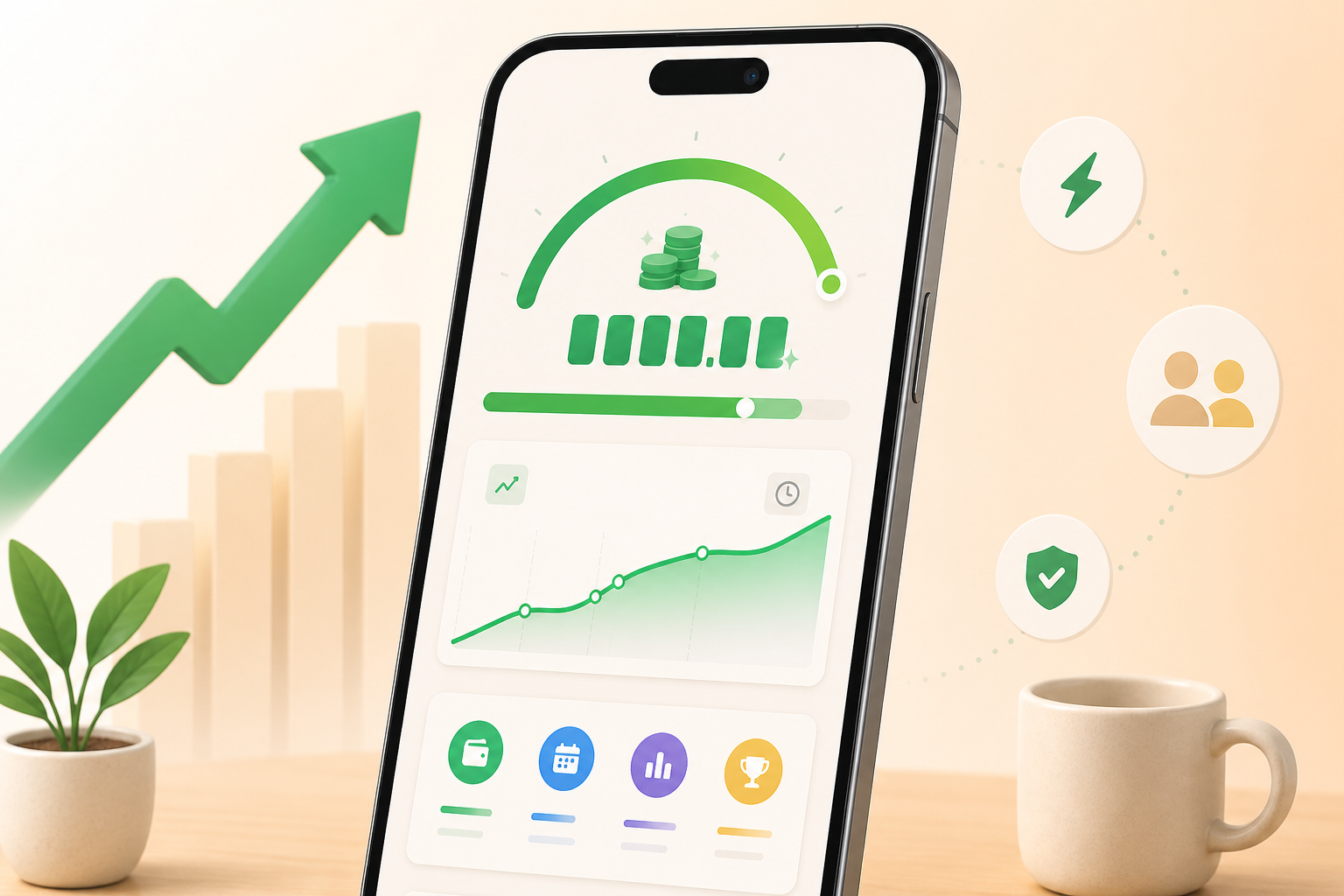 PayDay Clock: Salary Tracker のリアルタイム収入ダッシュボード